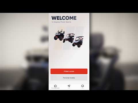 Jak spárovat Segway čtyřkolku s aplikací Segway Powersports